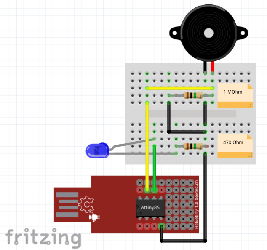 Building your own Annoy-a-tron with an ATtiny85
