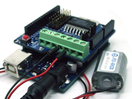 Arduino with Motor Shield