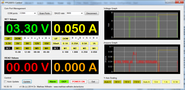PPS3005-Control Screenshot